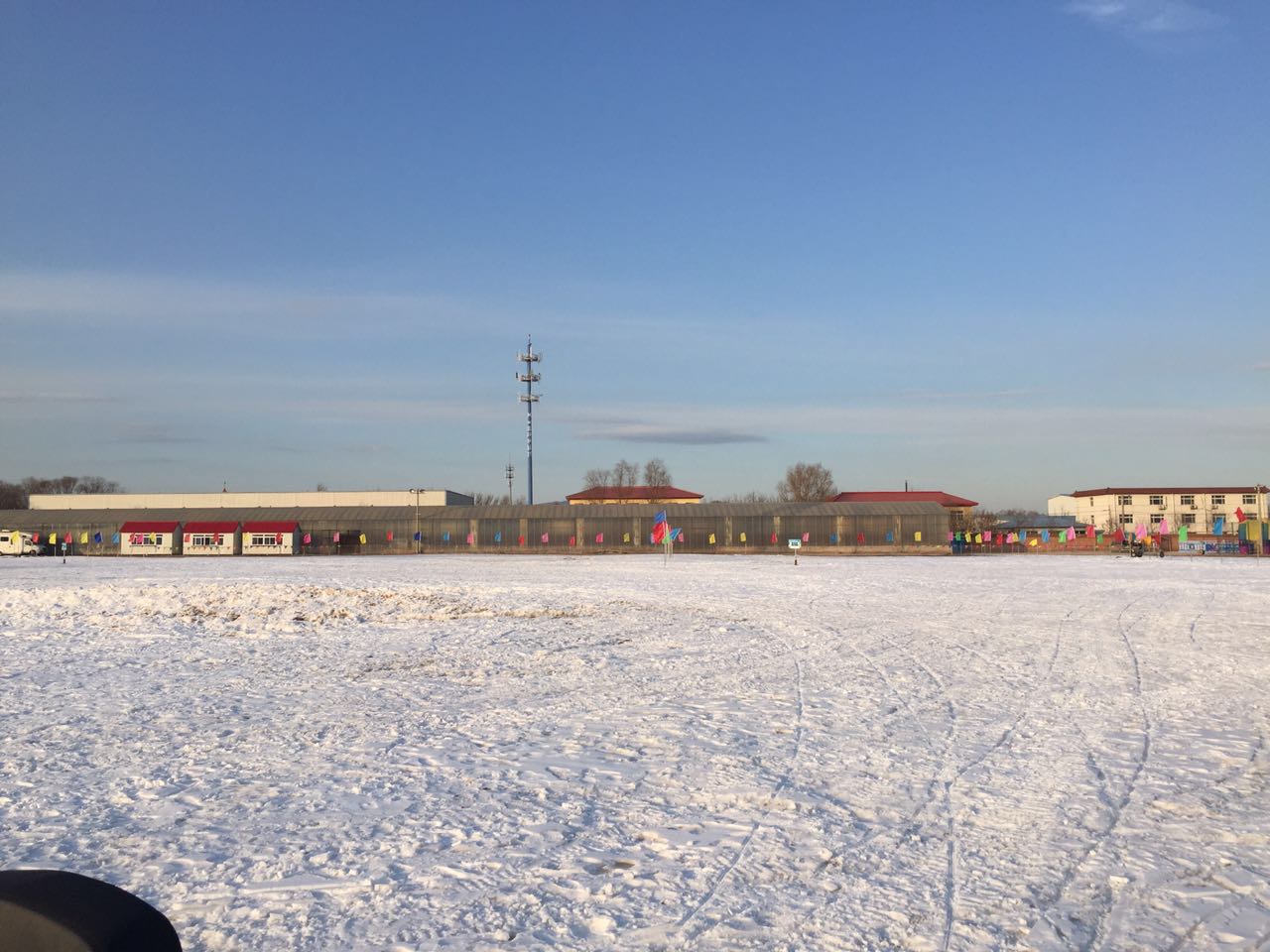 北京朝陽店冰雪樂園成功開幕，河北迪特加油助威